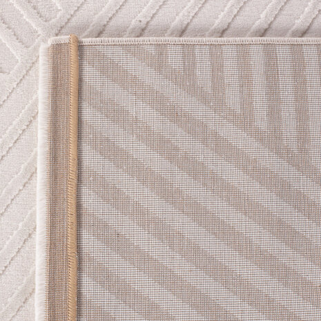 Teppich Cara - Intersecto Modern Japandi - Creme Teppich Cara - Intersecto Modern Japandi - Creme