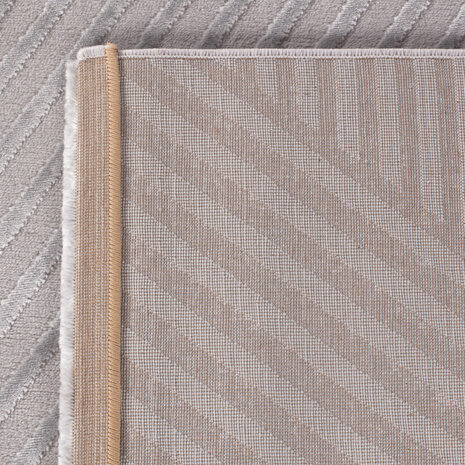 Cara teppich - Intersecto Modern Japandi - Silber Cara teppich - Intersecto Modern Japandi - Silber