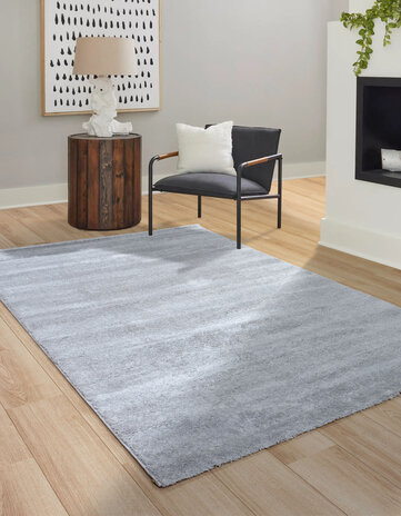 Bolana Teppich - Solid Modern - HellGrau / Silber Bolana Teppich - Solid Modern - HellGrau / Silber