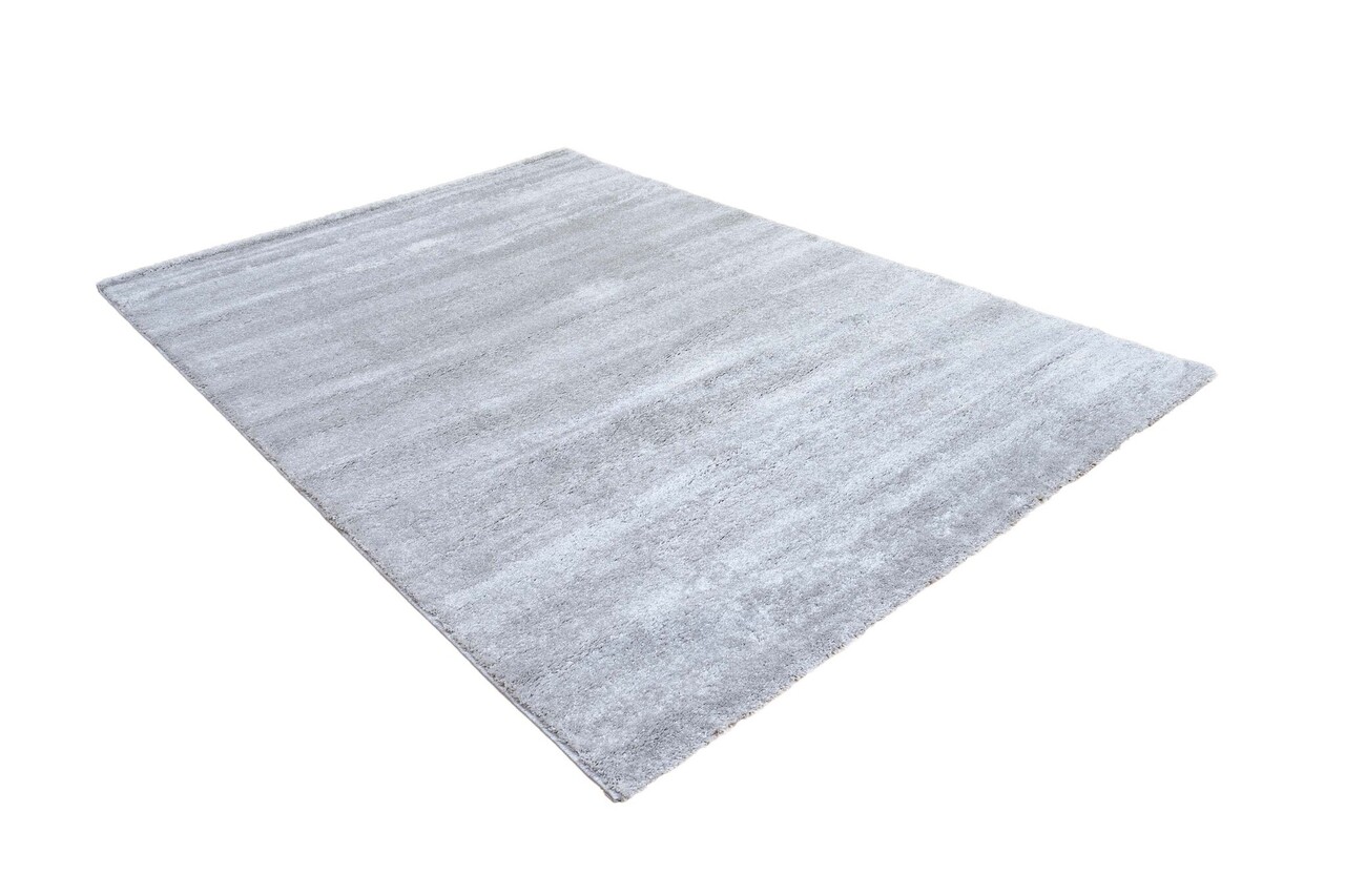 Bolana Teppich - Solid Modern - HellGrau / Silber Bolana Teppich - Solid Modern - HellGrau / Silber