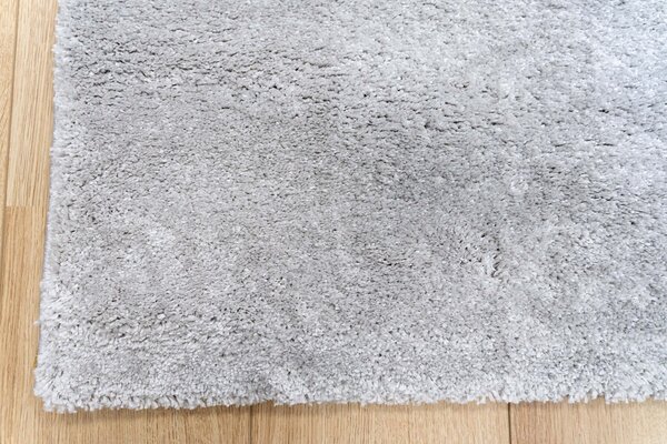 Bolana Teppich - Solid Modern - HellGrau / Silber Bolana Teppich - Solid Modern - HellGrau / Silber