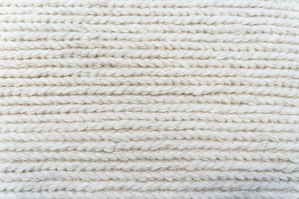 Teppich Rati - Handgewebte Wolle geflochten Modern - Creme Teppich Rati - Handgewebte Wolle geflochten Modern - Creme