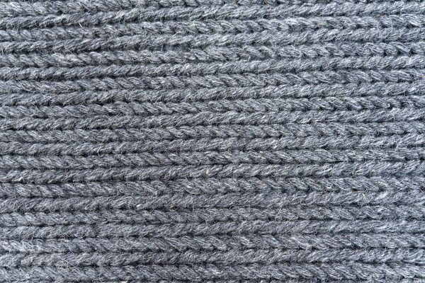 Teppich Rati - Handgewebte Wolle geflochten Modern - Anthrazit Teppich Rati - Handgewebte Wolle geflochten Modern - Anthrazit