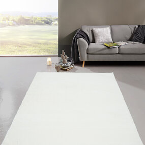 Comfy Vicenza Teppich - Weicher Hochflor - Creme Comfy Vicenza Teppich - Weicher Hochflor - Creme