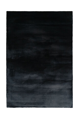 Comfy Vicenza Teppich - Weicher Hochflor - Schwarz