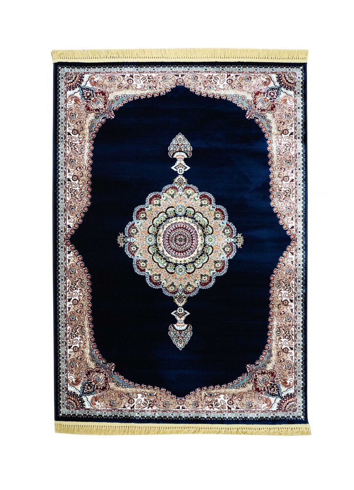 Teppich Isfahan - Oriental Medaillon Klassisch - Blau Teppich Isfahan - Oriental Medaillon Klassisch - Blau