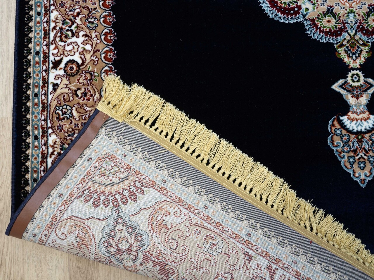 Teppich Isfahan - Oriental Medaillon Klassisch - Blau Teppich Isfahan - Oriental Medaillon Klassisch - Blau