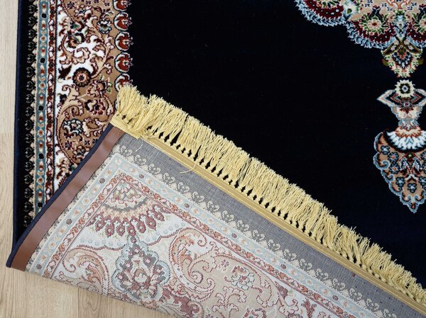 Teppich Isfahan - Oriental Medaillon Klassisch - Blau Teppich Isfahan - Oriental Medaillon Klassisch - Blau