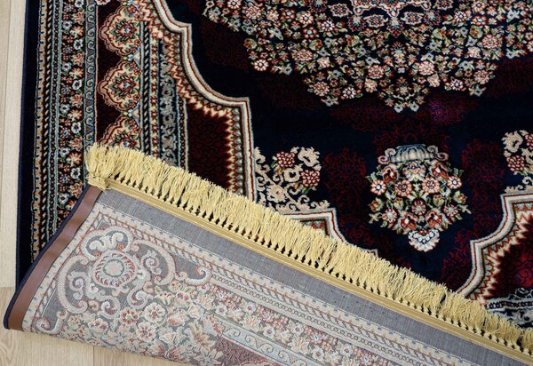 Isfahan Teppich - Oriental Medaillon Klassisch - Blau / Rot Isfahan Teppich - Oriental Medaillon Klassisch - Blau / Rot