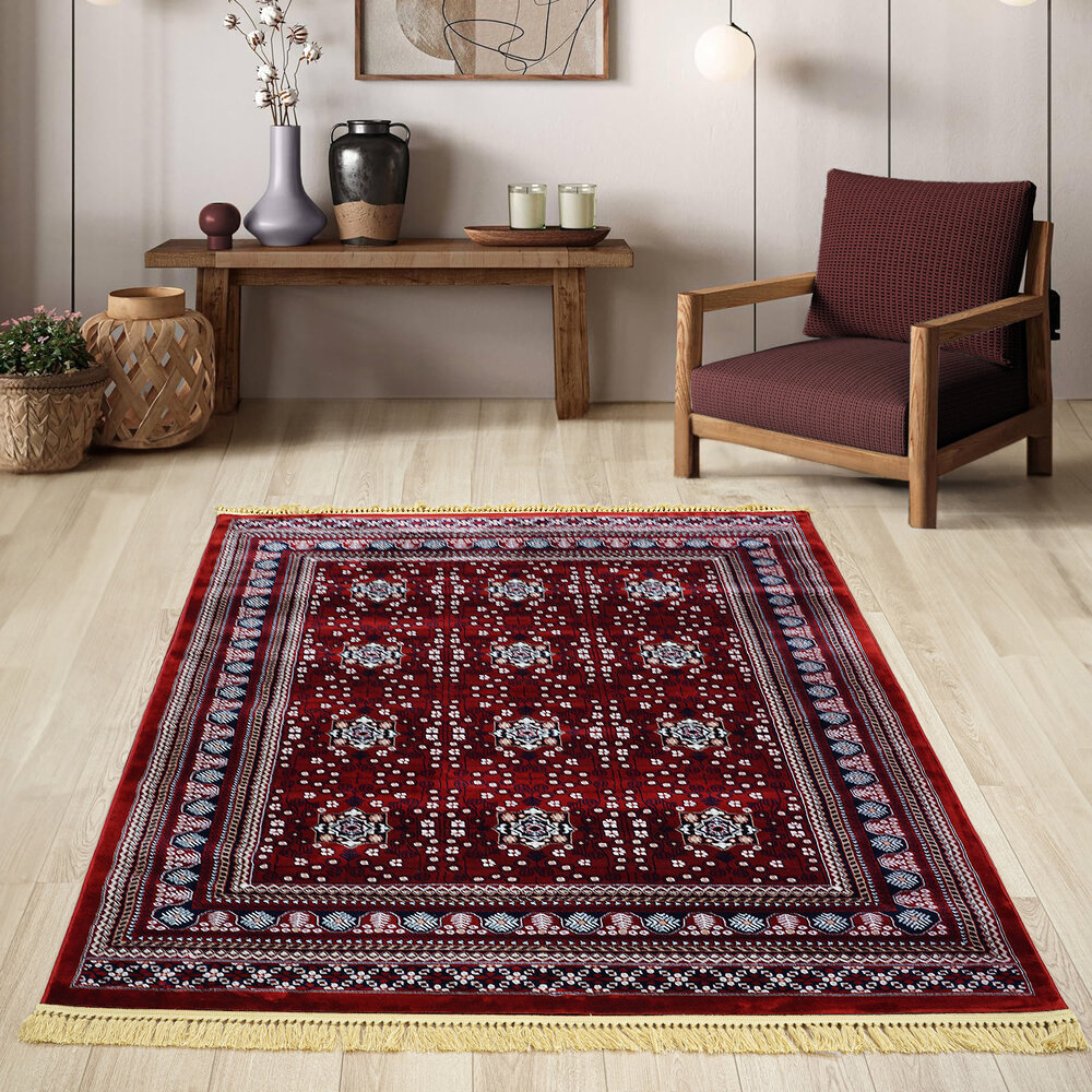 Teppich Isfahan - Oriental Medaillon Classic - Rot Teppich Isfahan - Oriental Medaillon Classic - Rot