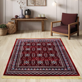 Teppich Isfahan - Oriental Medaillon Classic - Rot Teppich Isfahan - Oriental Medaillon Classic - Rot