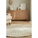 Zen Modern Japandi – Ø 160 cm – Kurzflor Wollteppich – 100 % Wolle – Natur / Beige Zen Modern Japandi – Ø 160 cm – Kurzflor Wollteppich – 100 % Wolle – Natur / Beige