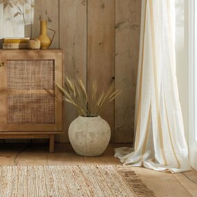 Levi Jute Modern Einfarbig Handgewebt - Kurzflor - Natur Levi Jute Modern Einfarbig Handgewebt - Kurzflor - Natur