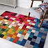 Teppich Lucea - Kurzflor - 100% Wolle - Blocked Modern - Multi Teppich Lucea - Kurzflor - 100% Wolle - Blocked Modern - Multi