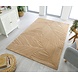 Modern Wollteppich - Lino Leaf Beige Modern Wollteppich - Lino Leaf Beige