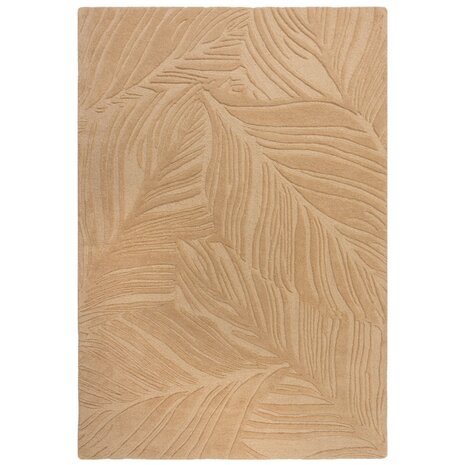 Modern Wollteppich - Lino Leaf Beige Modern Wollteppich - Lino Leaf Beige