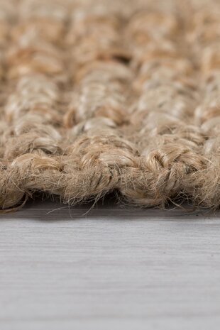 Jute-Boucle-Teppich - Kurzflor - 100% Jute - Modern - Kurzflor - Natur / Beige Jute-Boucle-Teppich - Kurzflor - 100% Jute - Modern - Kurzflor - Natur / Beige