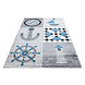 Kinderzimmer Piratendesign Grau Teppich Kinderzimmer Piratendesign Grau Teppich
