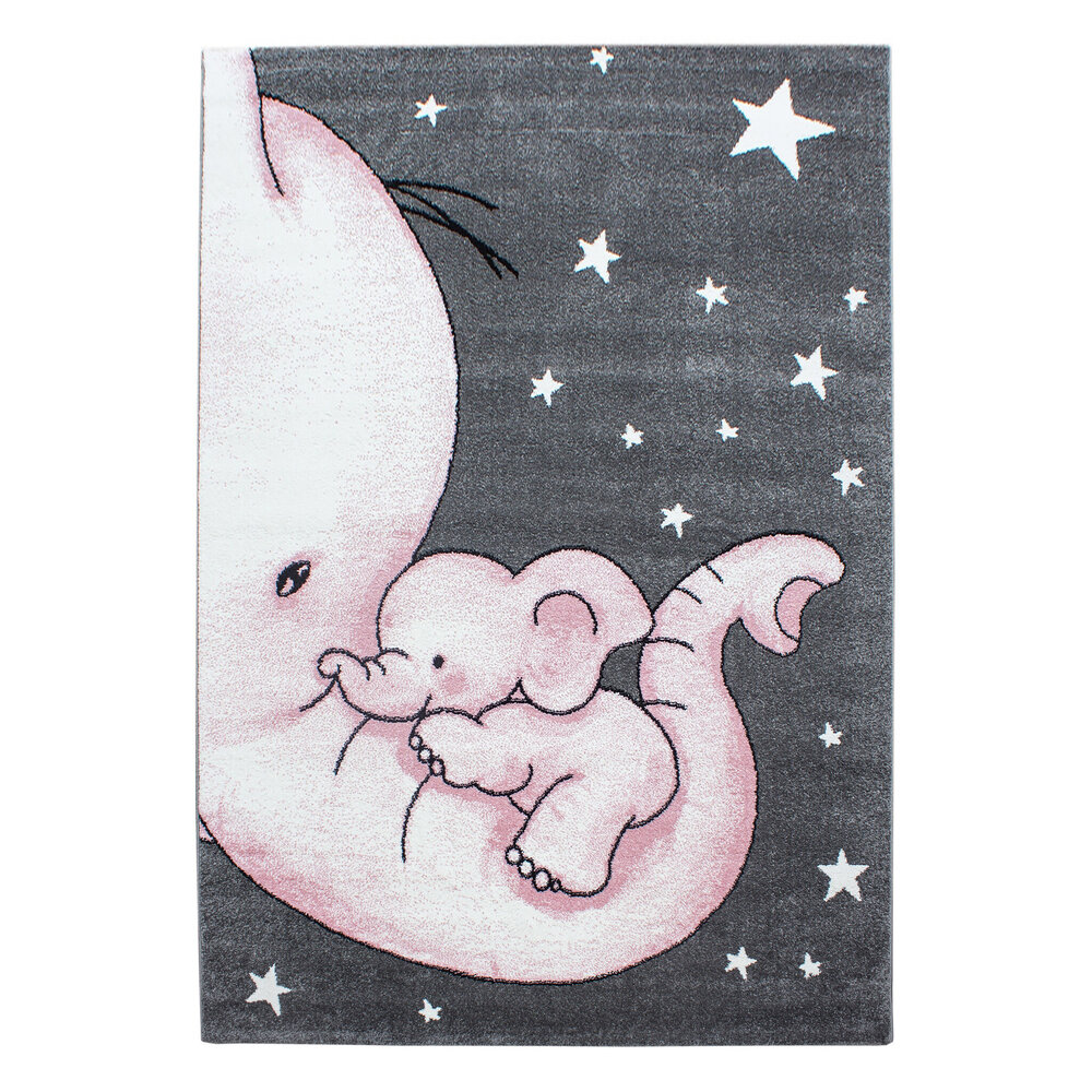Kinderzimmer Elefant Rosa Teppich - Kinderzimmer Elefant Rosa Teppich -