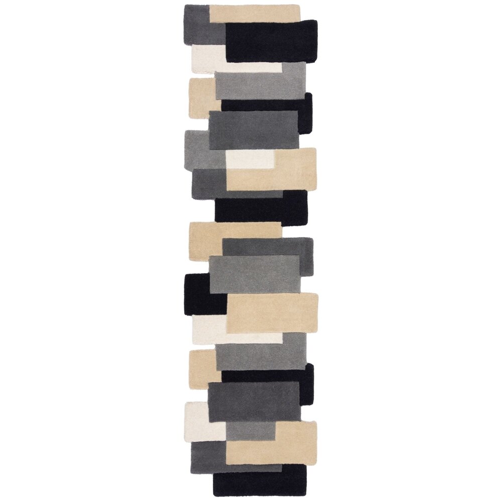 Läufer Abstrakt Modern Stracto Collage - Organische Form - Multi 60X230 Cm Läufer Abstrakt Modern Stracto Collage - Organische Form - Multi 60X230 Cm