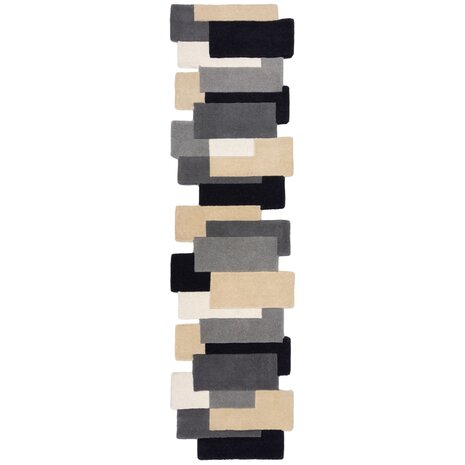 Läufer Abstrakt Modern Stracto Collage - Organische Form - Multi 60X230 Cm Läufer Abstrakt Modern Stracto Collage - Organische Form - Multi 60X230 Cm