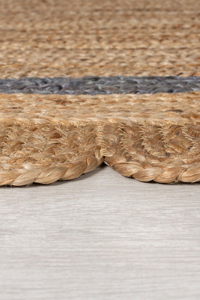 Läufer - Grace Modern Jute Natur/grau Läufer - Grace Modern Jute Natur/grau