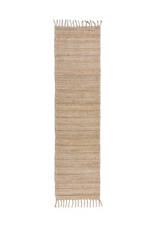 Läufer - Levi Jute Modern Einfarbig Handgewebt - Kurzflor - Natur 60X230 Cm Läufer - Levi Jute Modern Einfarbig Handgewebt - Kurzflor - Natur 60X230 Cm