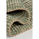 Läufer - Jute Ombre Modern Niedrigflor - Wollmischung - Handgewebt - Grün 60X230 Cm Läufer - Jute Ombre Modern Niedrigflor - Wollmischung - Handgewebt - Grün 60X230 Cm