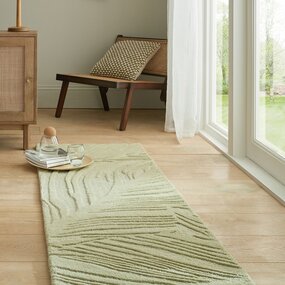 Modern Runner Wolle - Lino Leaf Salbei Grün