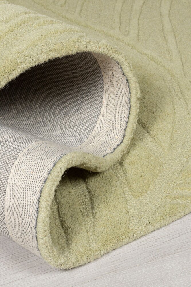 Modern Runner Wolle - Lino Leaf Salbei Grün