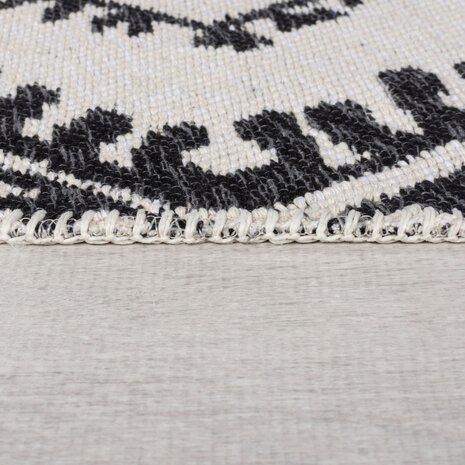 Geometrischer Teppich - Alix Recycled Grau Geometrischer Teppich - Alix Recycled Grau