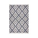 Geometrischer Teppich - Alix Recycled Blau Geometrischer Teppich - Alix Recycled Blau