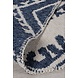 Geometrischer Teppich - Alix Recycled Blau Geometrischer Teppich - Alix Recycled Blau