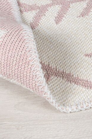 Geometrischer Teppich - Edie Recycled Rosa Geometrischer Teppich - Edie Recycled Rosa