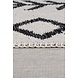 Geometrischer Teppich - Edie Recycled Schwarz/weiß Geometrischer Teppich - Edie Recycled Schwarz/weiß