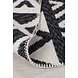 Geometrischer Teppich - Teo Recycled Schwarz/weiß Geometrischer Teppich - Teo Recycled Schwarz/weiß