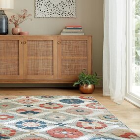 Teppich In & Outdoor - Flora Grau/multi Teppich In & Outdoor - Flora Grau/multi