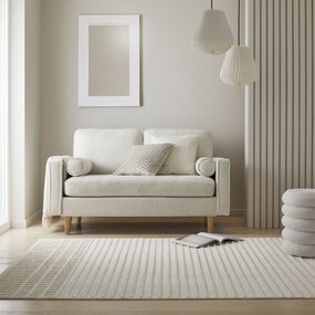 Waschbarer Teppich - Elton Creme Waschbarer Teppich - Elton Creme