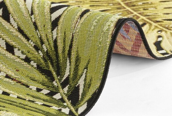 In & Outdoor - Flair Leaves Grün/schwarz In & Outdoor - Flair Leaves Grün/schwarz