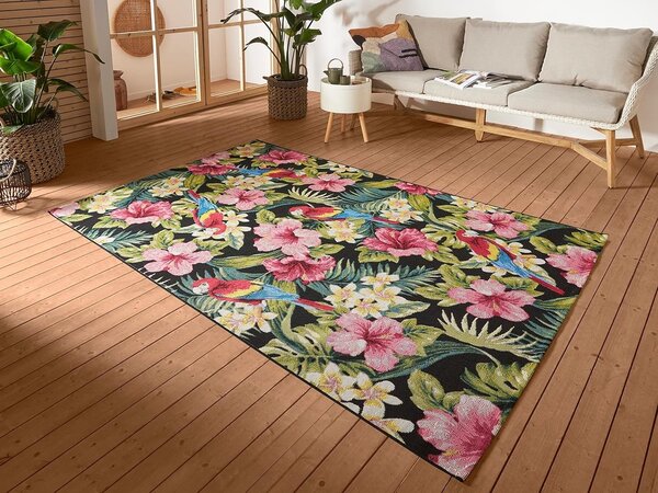 Teppiche In & Outdoor - Tropische Blumen Multicolour Teppiche In & Outdoor - Tropische Blumen Multicolour
