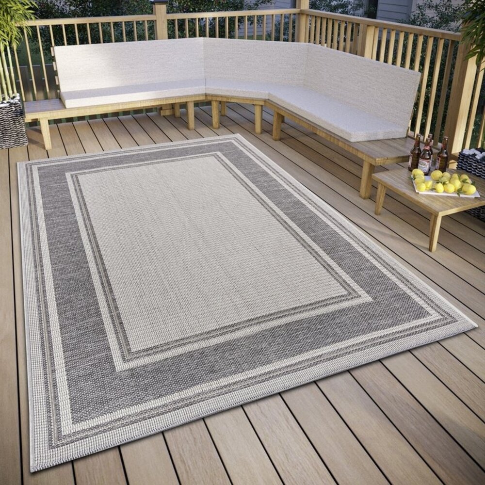 Outdoor-Teppich - Cast Beige/grau