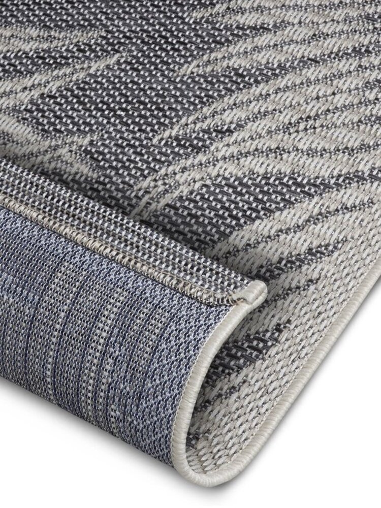 Outdoor-Teppich - Paru Leaves Grau/creme