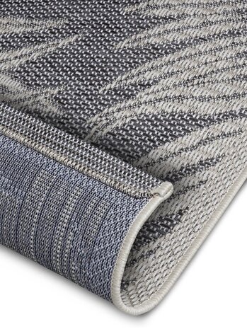 Outdoor-Teppich - Paru Leaves Grau/creme