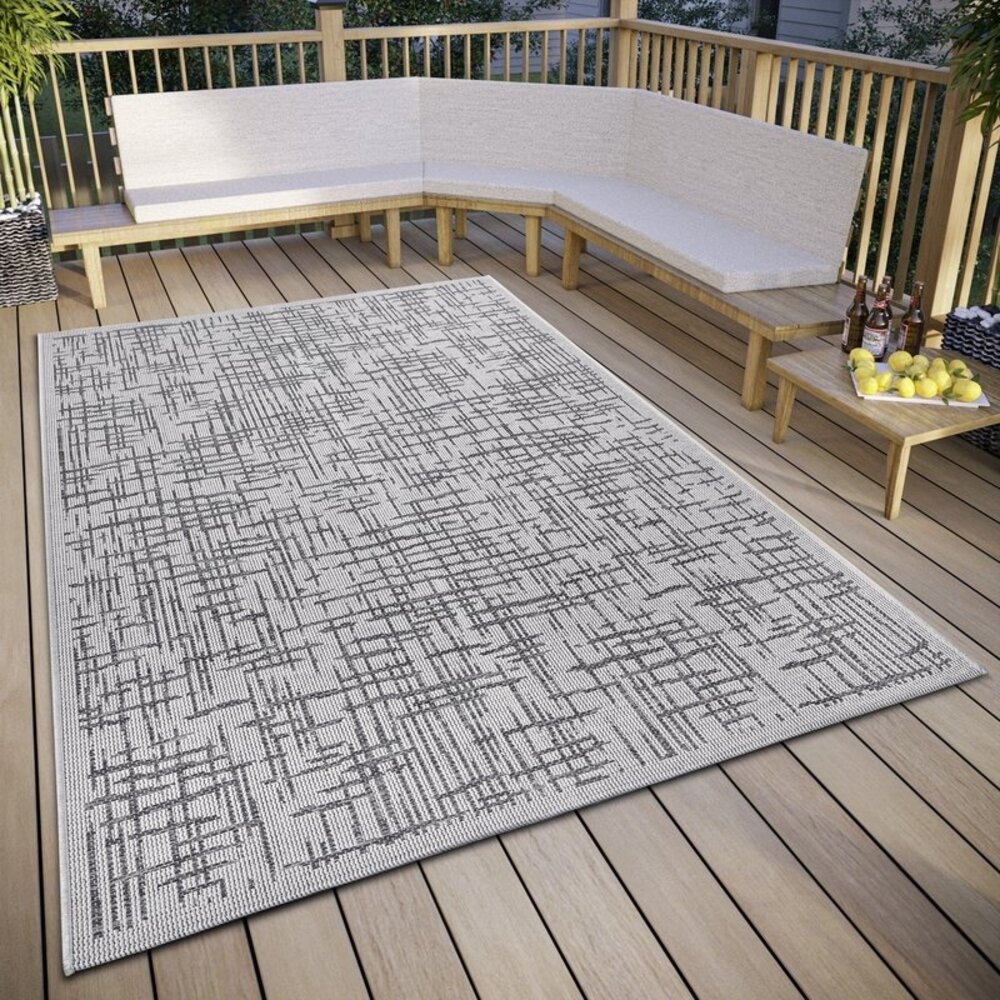 Outdoor-Teppich - Telu Grau