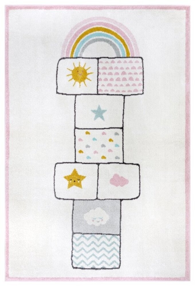 Kinderteppich - Adventures Bouncy Rosa Kinderteppich - Adventures Bouncy Rosa