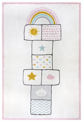 Kinderteppich - Adventures Bouncy Rosa Kinderteppich - Adventures Bouncy Rosa