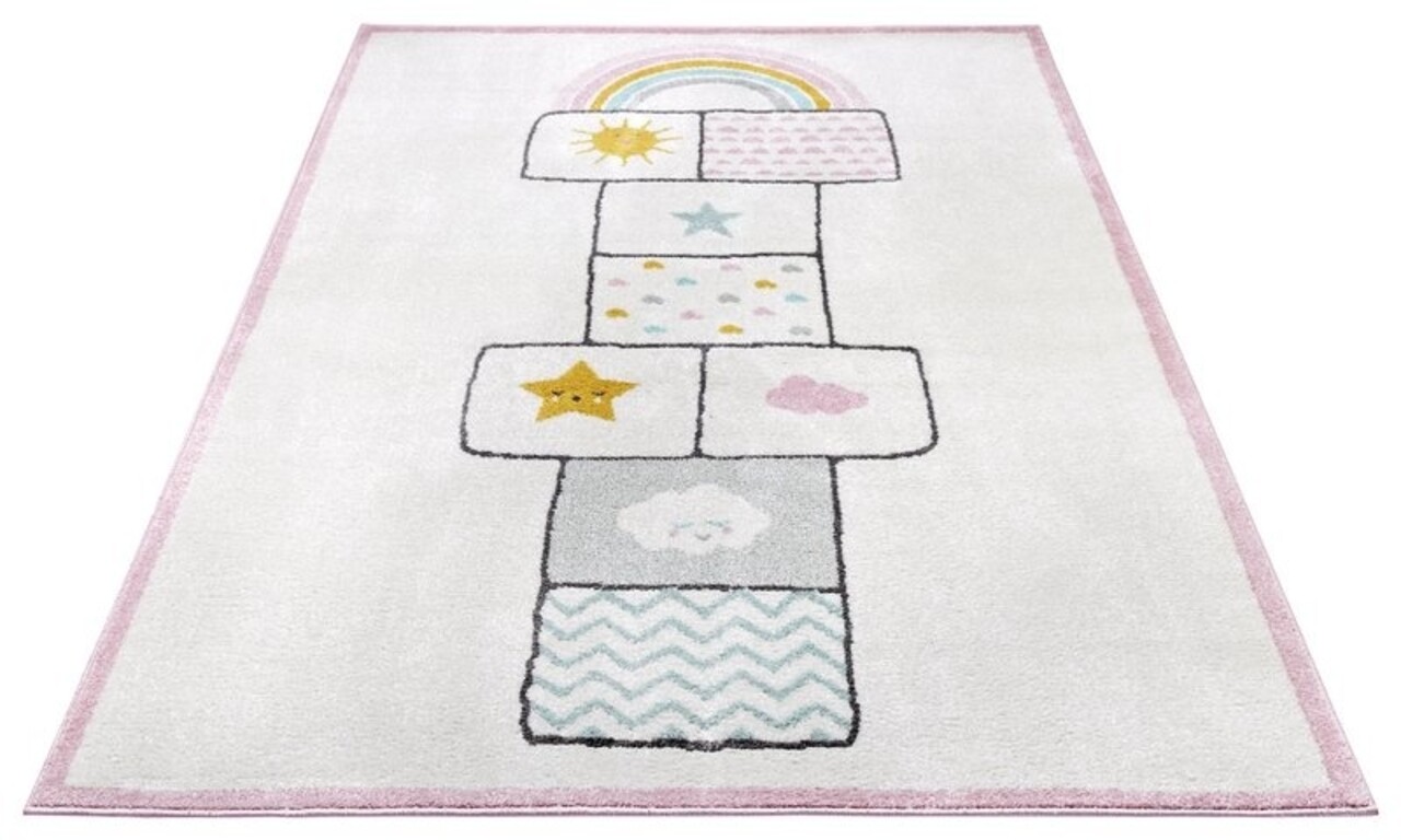 Kinderteppich - Adventures Bouncy Rosa Kinderteppich - Adventures Bouncy Rosa