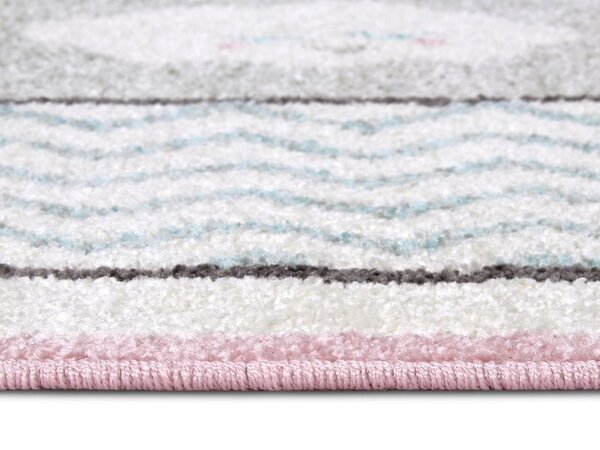 Kinderteppich - Adventures Bouncy Rosa Kinderteppich - Adventures Bouncy Rosa