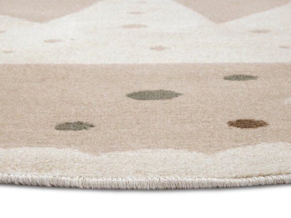 Kinderteppich - Adventures Crown Beige/crème