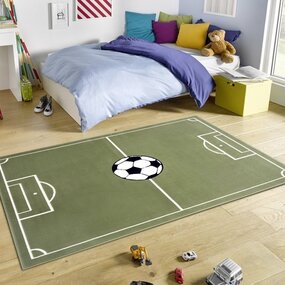 Kinderteppich - Football Field Grün Kinderteppich - Football Field Grün